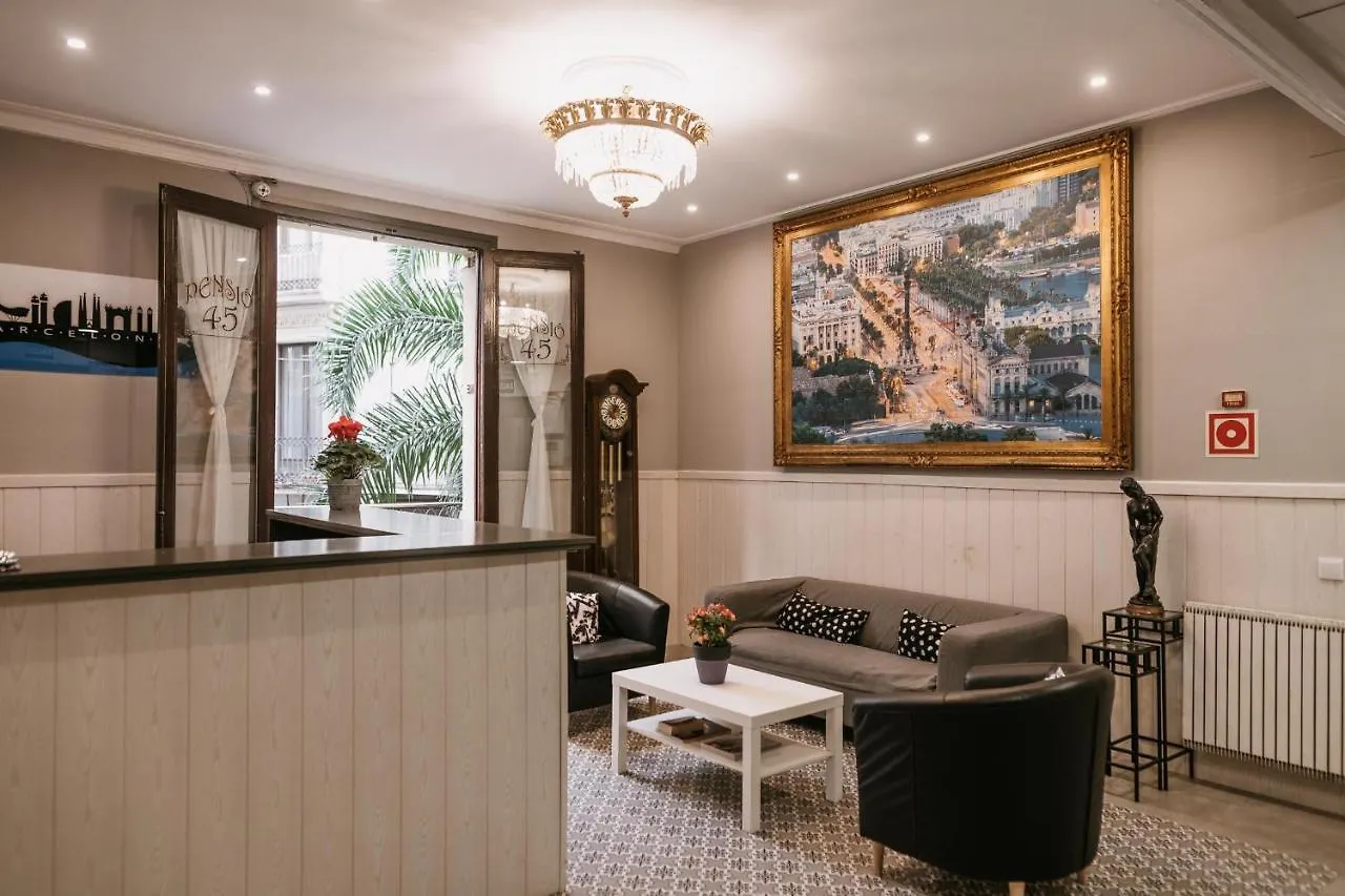 Pensionat Pension 45 Barcelona