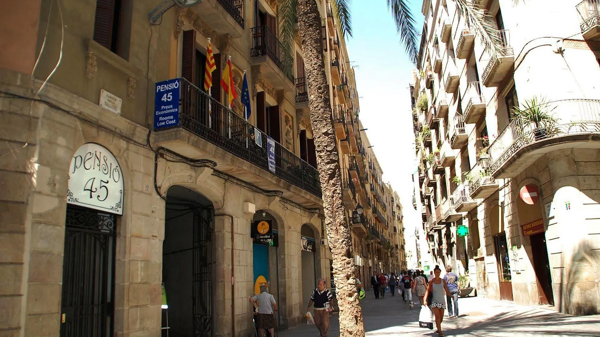 Penzion Pension 45 Barcelona Španělsko